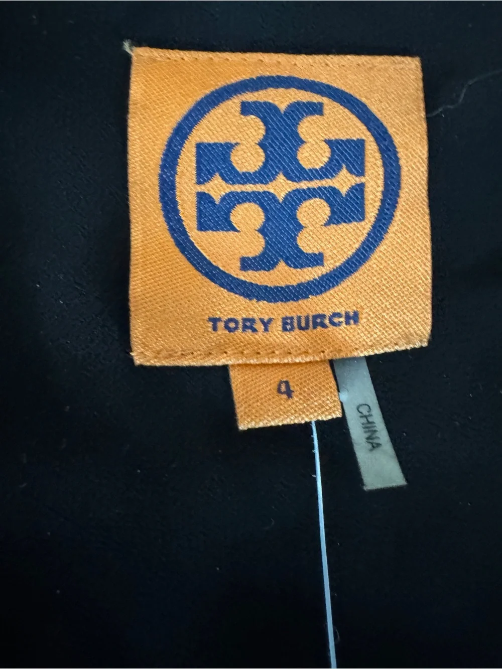 NWT Tory Burch Black Sleeveless Scoop Neck Dress